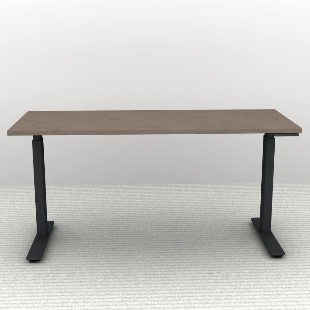 60" x 24" Height Adjustable Desk - Black Base - Image 5