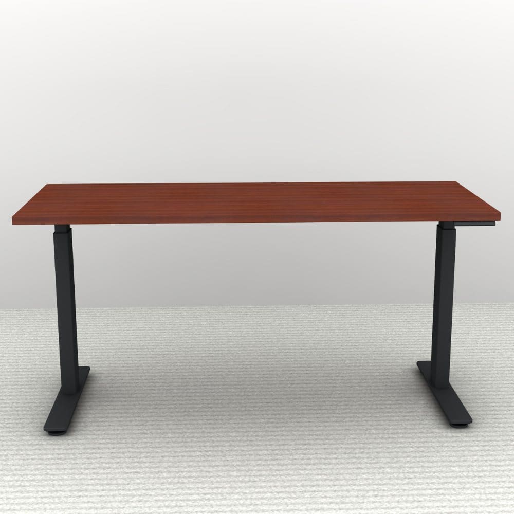 60" x 24" Height Adjustable Desk - Black Base - Image 4