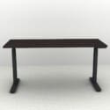60" x 24" Height Adjustable Desk - Black Base - Thumbnail Image 3