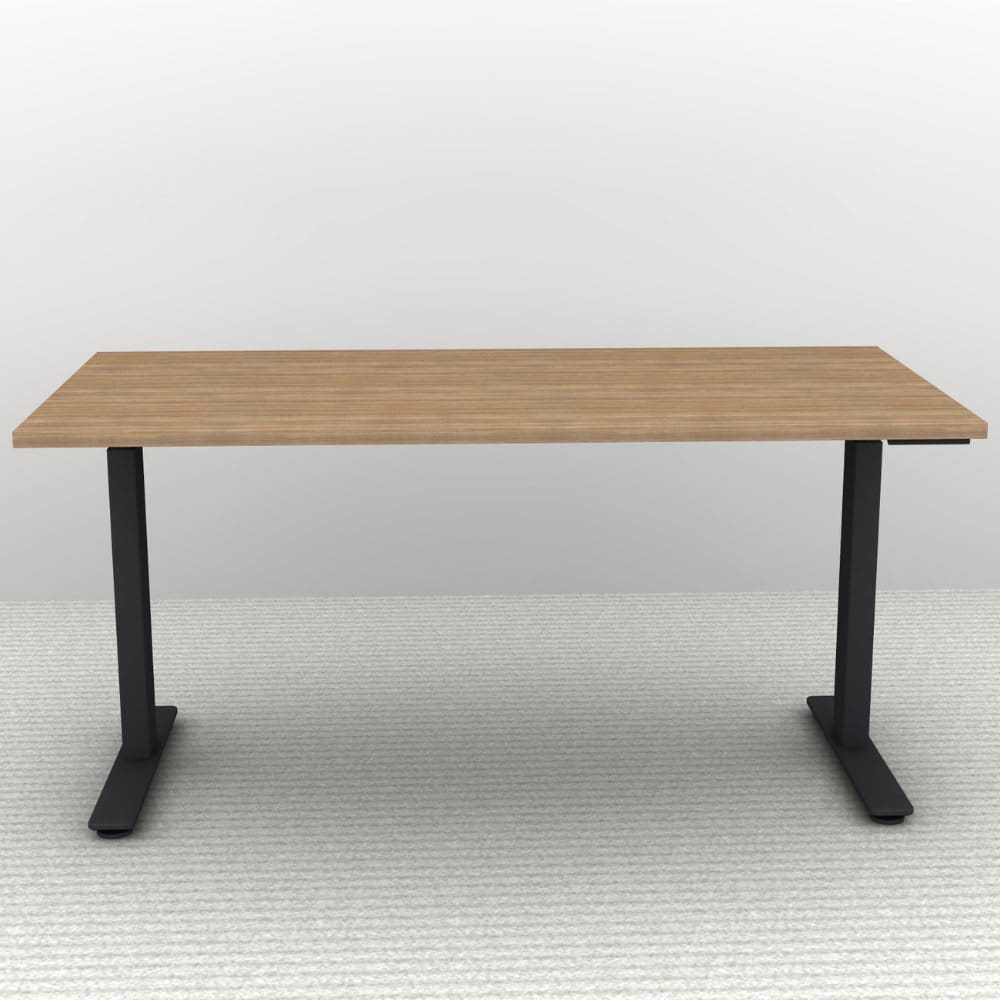 60" x 30" Height Adjustable Desk - Black Base - Image 2