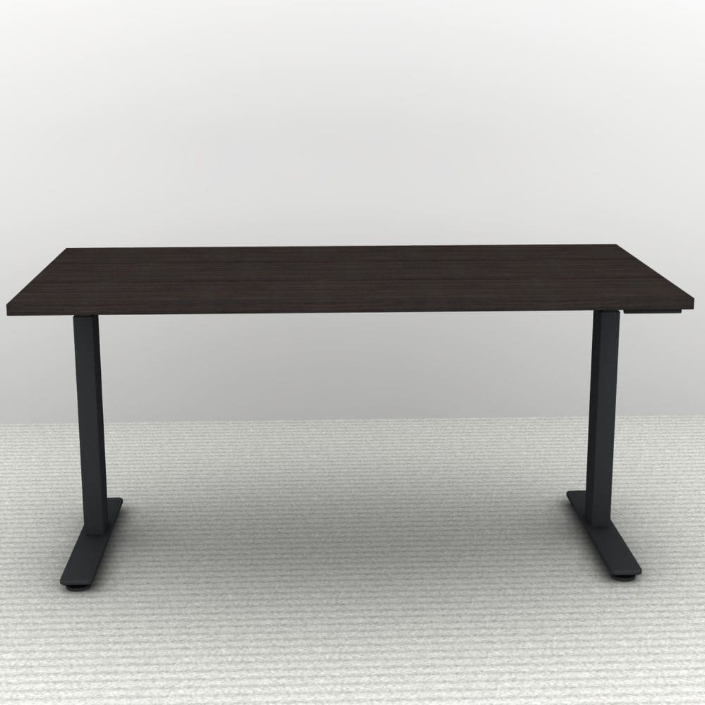 60" x 30" Height Adjustable Desk - Black Base - Image 4
