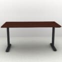 60" x 30" Height Adjustable Desk - Black Base - Thumbnail Image 5