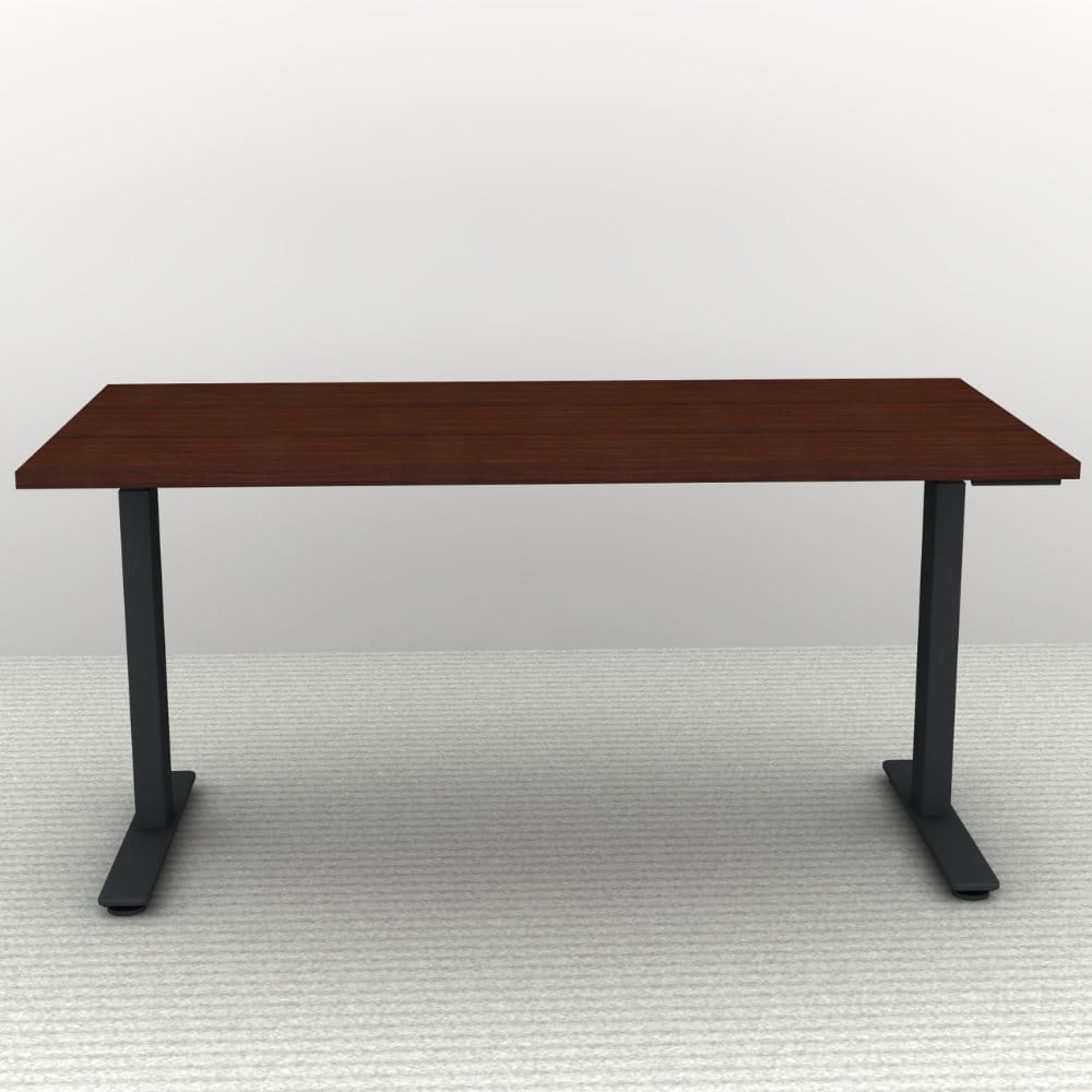 60" x 30" Height Adjustable Desk - Black Base - Image 5