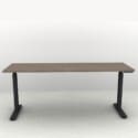 71" x 24" Height Adjustable Desk - Black Base - Thumbnail Image 2