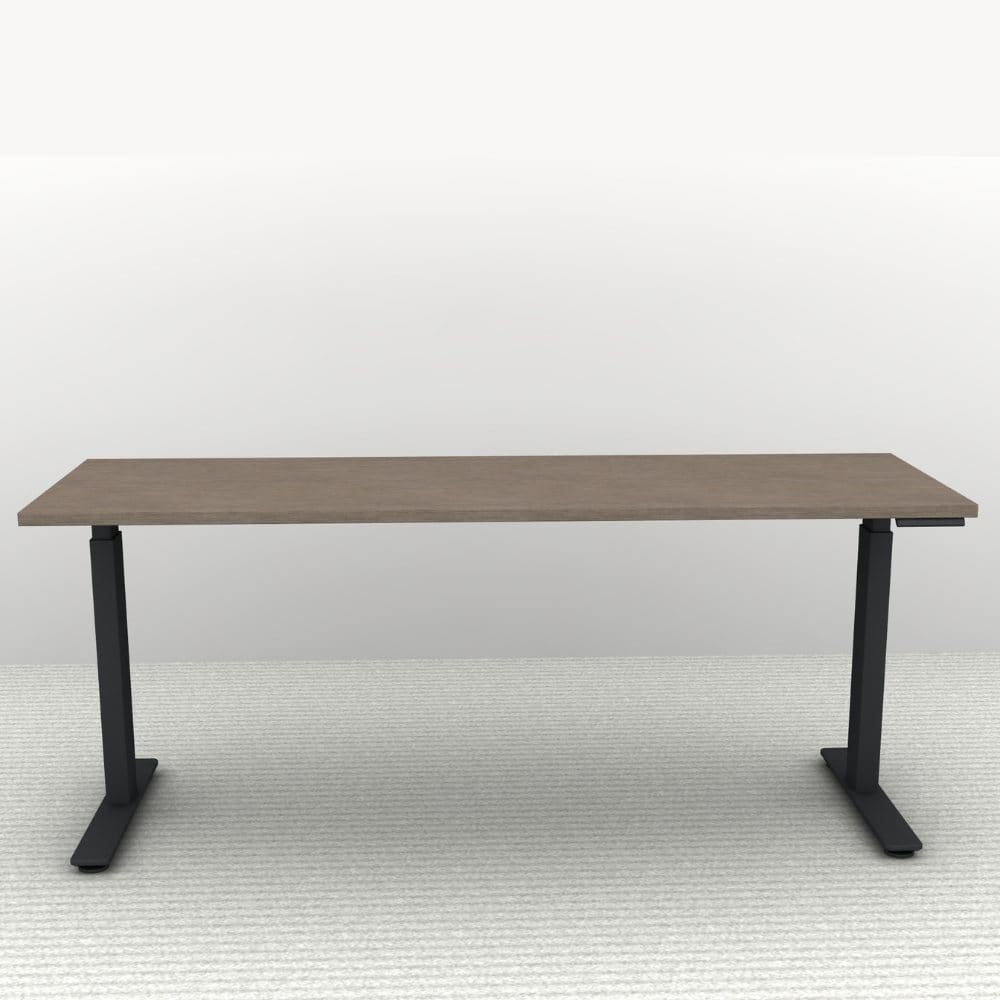 71" x 24" Height Adjustable Desk - Black Base - Image 2