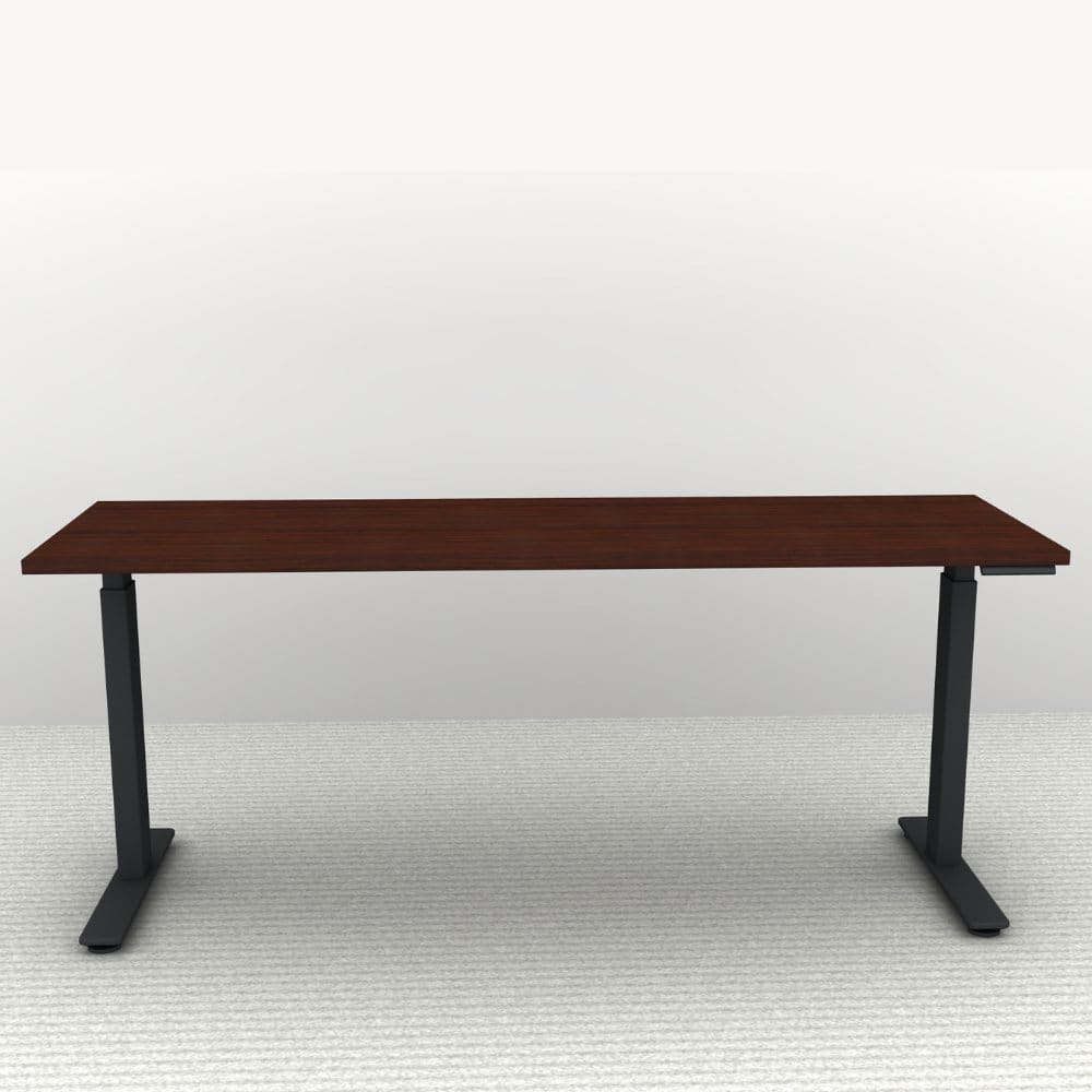 71" x 24" Height Adjustable Desk - Black Base - Image 5