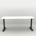 71" x 24" Height Adjustable Desk - Black Base - Thumbnail Image 6