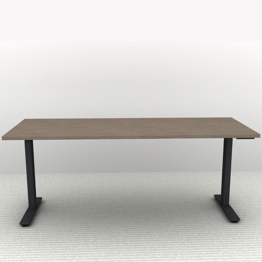 71" x 30" Height Adjustable Desk - Black Base - Image 4