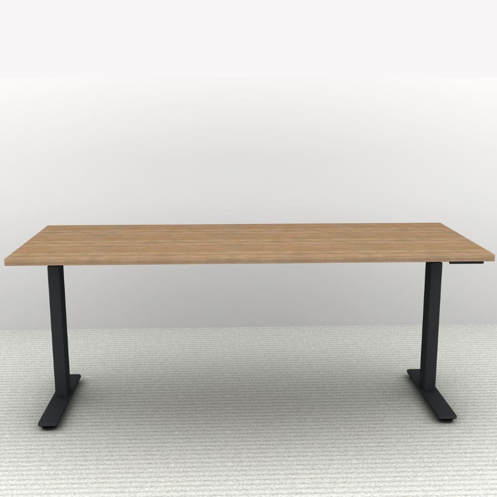 71" x 30" Height Adjustable Desk - Black Base - Image 2