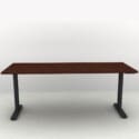 71" x 30" Height Adjustable Desk - Black Base - Thumbnail Image 6