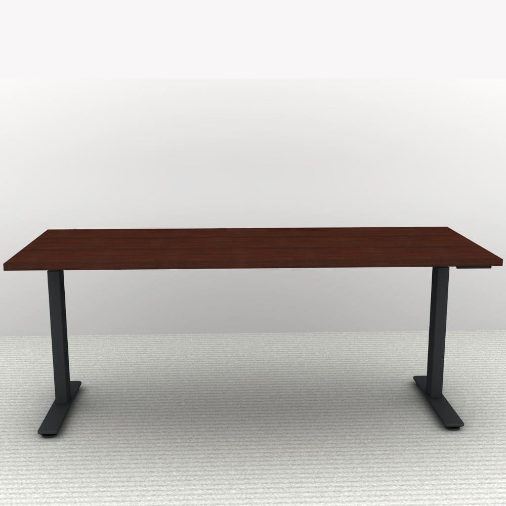 71" x 30" Height Adjustable Desk - Black Base - Image 6