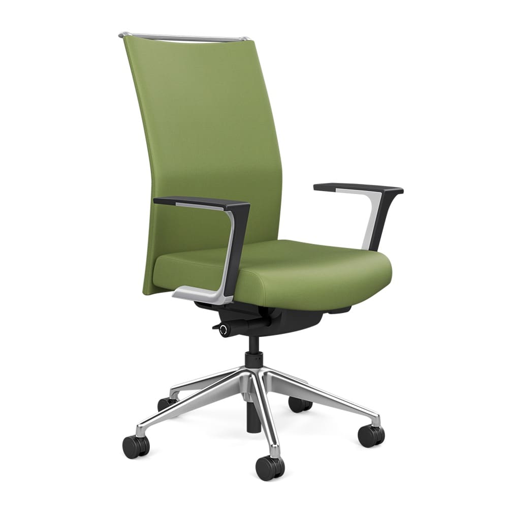 SitOnIt Sona Conference Chair shown in Moss Vinyl