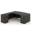 66" L-Shaped Rectangular Desk with Laminated Modesty Panel - Thumbnail Image 7