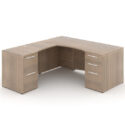 66" L-Shaped Rectangular Desk with Laminated Modesty Panel - Thumbnail Image 10