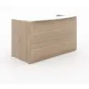 72" x 30" Reception Desk with Glass Transaction Top - Thumbnail Image 3