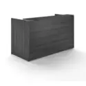 72" x 30" Reception Desk with Laminate Transaction Top - Thumbnail Image 3