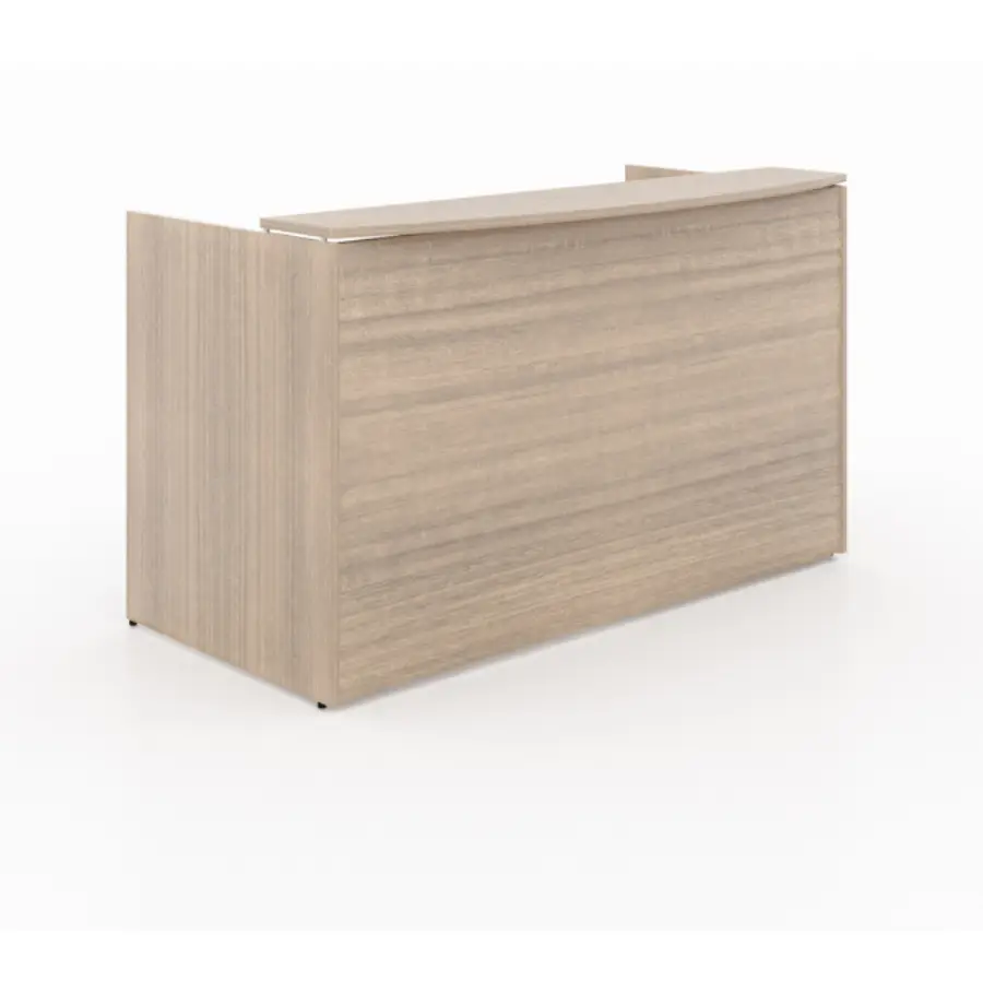 72" x 30" Reception Desk with Laminate Transaction Top - Image 5