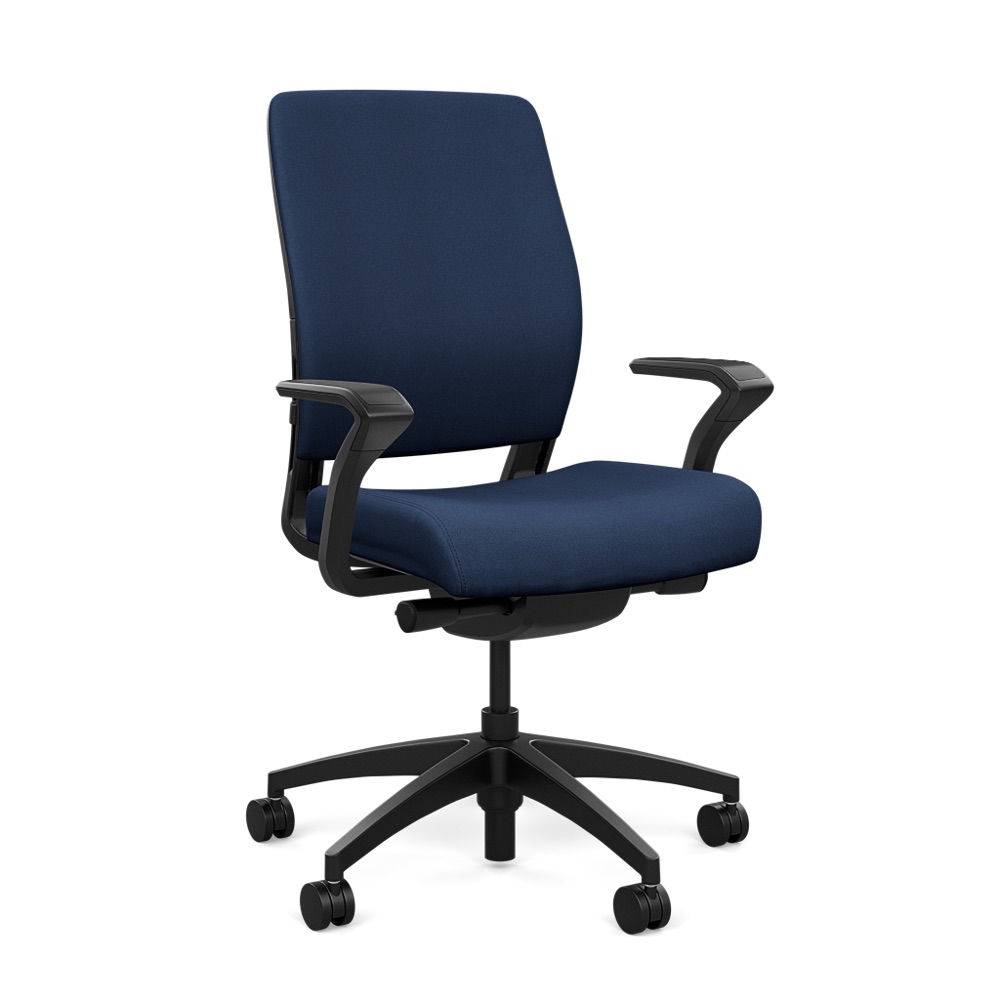 Amplify Upholstered Fixed Arms - Image 1