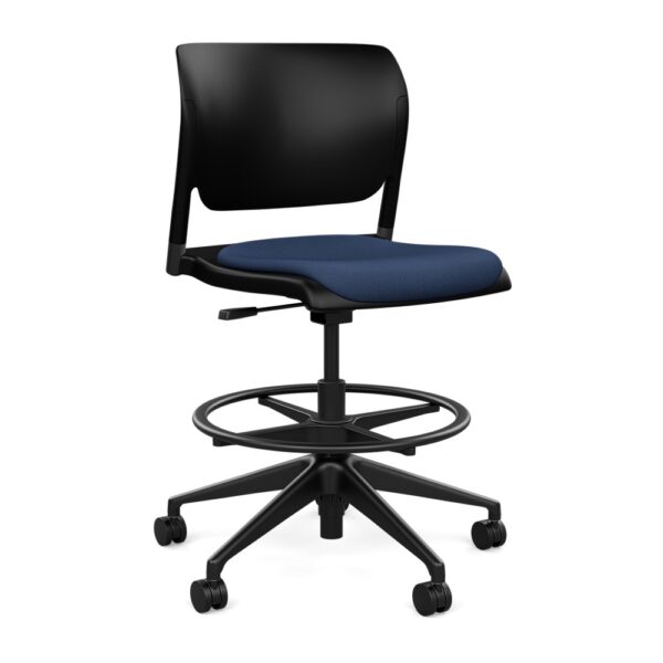 InFlex Task Stool - Upholstered Seat