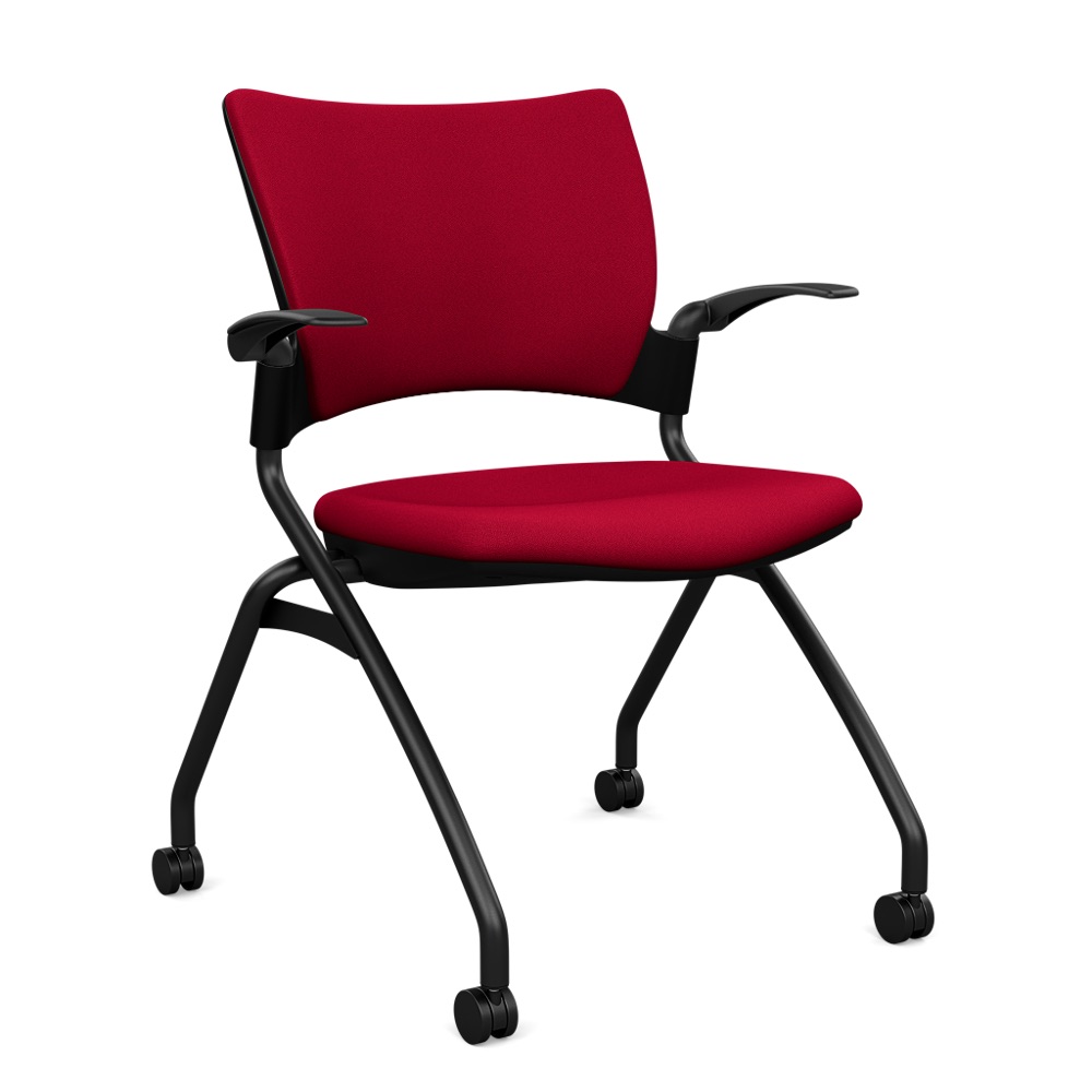 Relay Nester - Fixed Arms Upholstered Seat and Back - Image 1