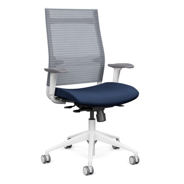 Wit Highback - White Frame