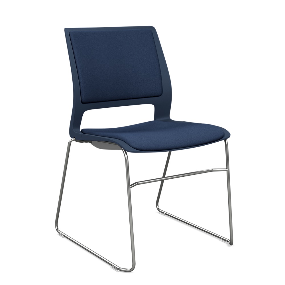Lumin Wire Rod - Upholstered Seat and Back - Image 1