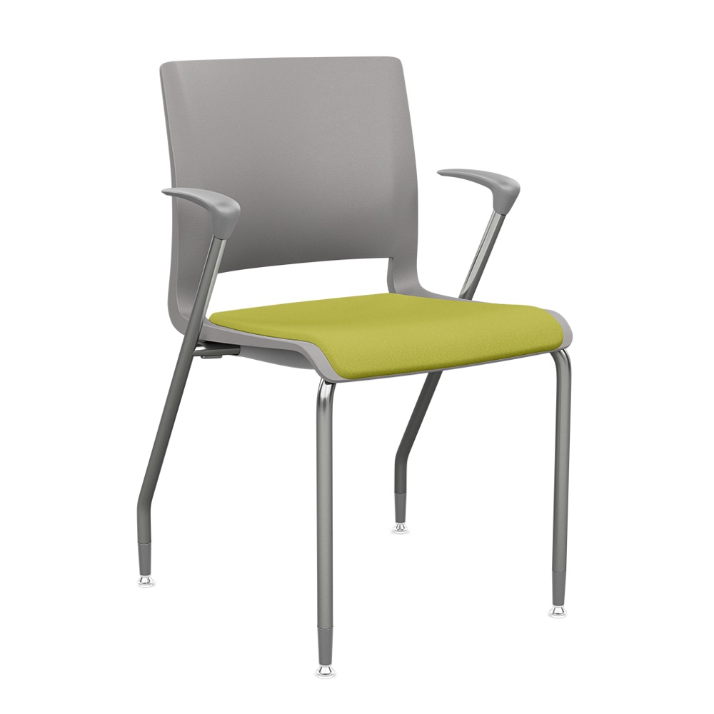 Rio Four Leg Upholstered Seat Fixed Arms - Image 1