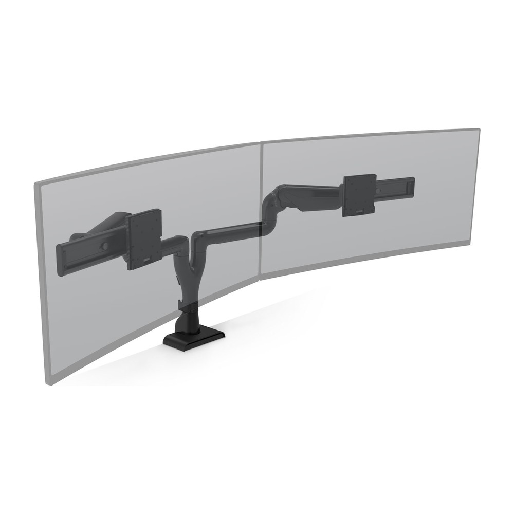 E5 Dual Dynamic Wide Monitor Arm - Image 3