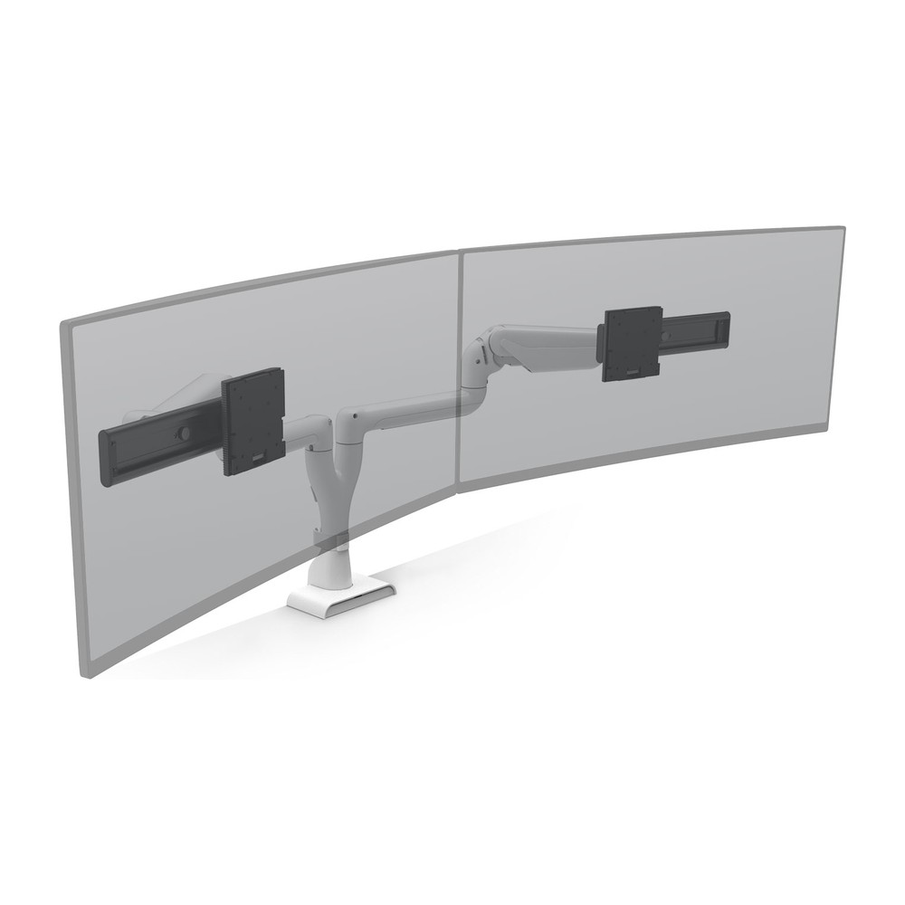 E5 Dual Dynamic Wide Monitor Arm - Image 1
