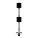 E5 One Over One Static Pole Monitor Arm - Thumbnail Image 5