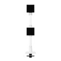 E5 One Over One Static Pole Monitor Arm - Thumbnail Image 6