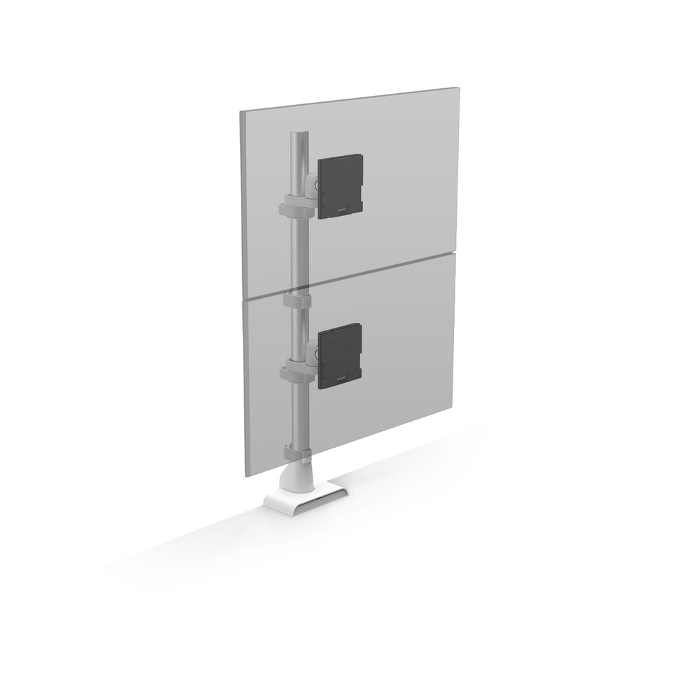 E5 One Over One Static Pole Monitor Arm - Image 3