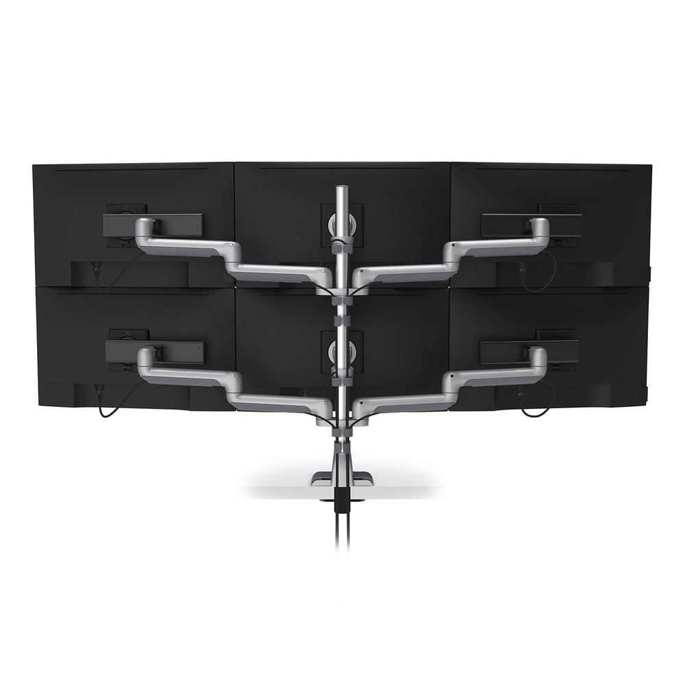 E5 Three Over Three Static Pole Monitor Arm - Image 8