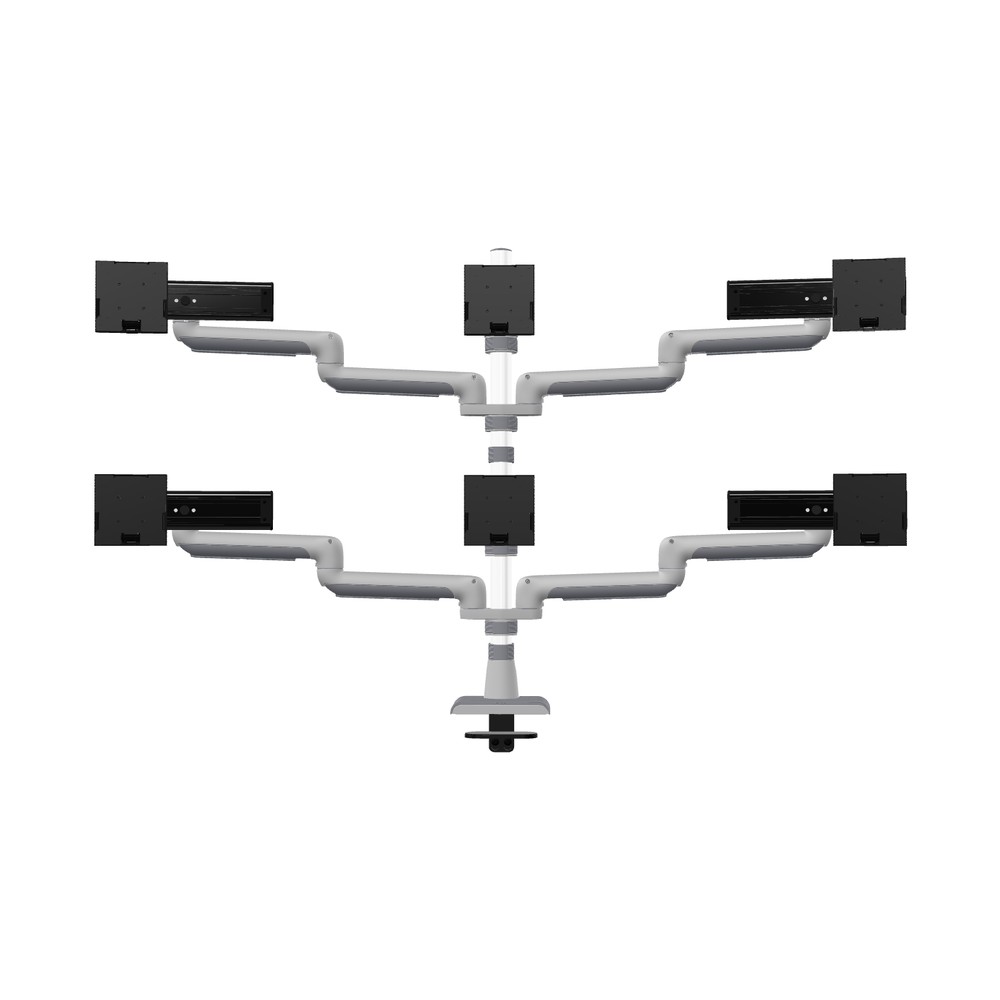 E5 Three Over Three Static Pole Monitor Arm - Image 3