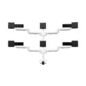 E5 Three Over Three Static Pole Monitor Arm - Thumbnail Image 4