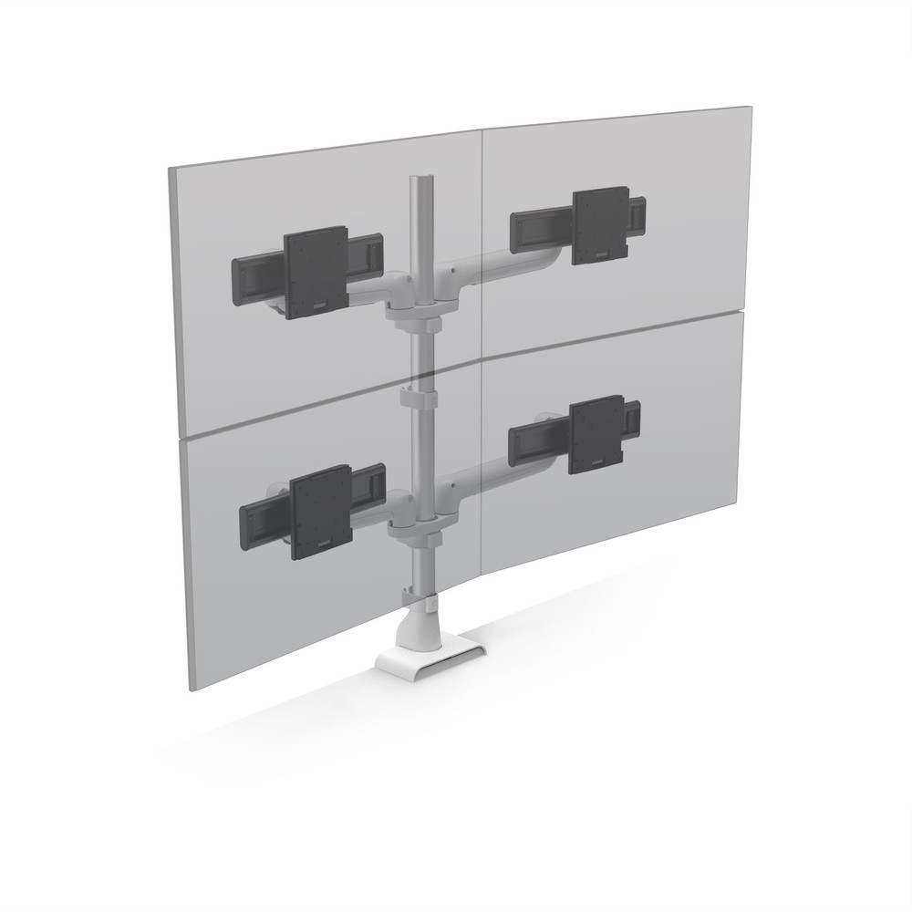E5 Two Over Two Static Pole Monitor Arm - Image 1